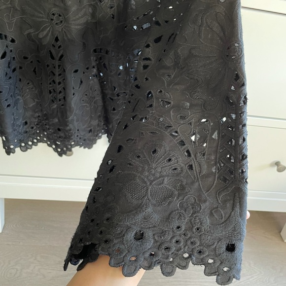 Theory women’s lace cutout blouse size Small - Picture 4 of 11